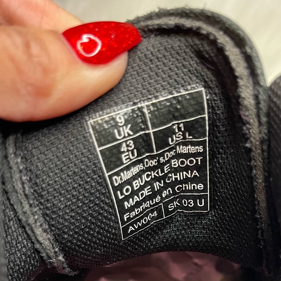 💝 Brand New Authentic  Lazy Oaf x Doc Marten Collaboration Boot Size 11 NWOB - Picture 14 of 17